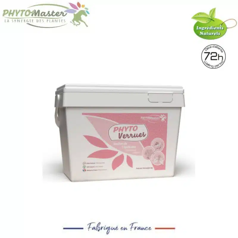 PHYTO VERRUES PHYTOMASTER pour cheval PHYTO VERRUES PHYTOMASTER complément peau cheval