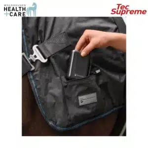 Batterie portable pour 389100 Waldhausen Health + Care TecSupreme Couverture chauffante et de massage, 5 000 mAh 7.4 V Couverture chauffante et de massage TEC SUPREME Waldhausen Health Care 38910-2