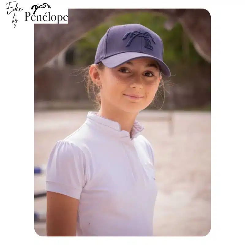 Casquette Naomie EDEN BY PENELOPE équitation enfant 980851 EDEN BY PENELOPE COLLECTION marine SELLERIE EQUINOXE SHOP Casquette Naomie EDEN BY PENELOPE équitation enfant 980851 EDEN BY PENELOPE COLLECTION marine SELLERIE EQUINOXE SHOP