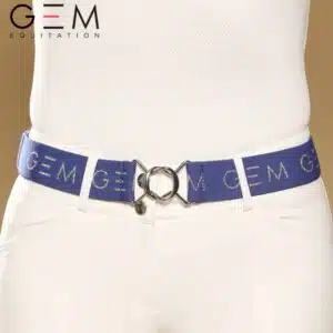 Ceinture ZAZA GEM EQUITATION Bleu Majorelle SS26 Sellerie Equinoxe Shop Fuveau Ceinture ZAZA GEM EQUITATION Bleu Majorelle SS26 Sellerie Equinoxe Shop Fuveau