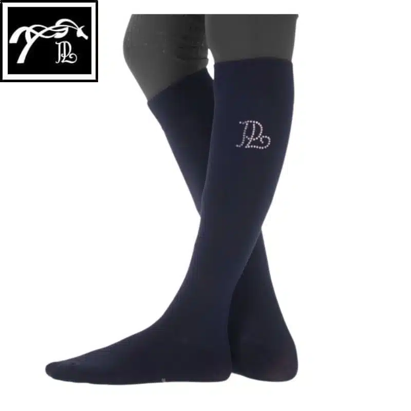 Chaussettes Luxe Strass marine Pénélope Store SS26 986804 Sellerie Equinoxe Shop Fuveau