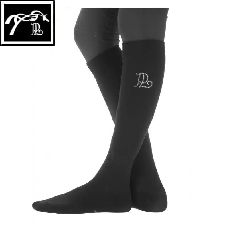 Chaussettes Luxe Strass noir Pénélope Store SS26 986804 Sellerie Equinoxe Shop Fuveau