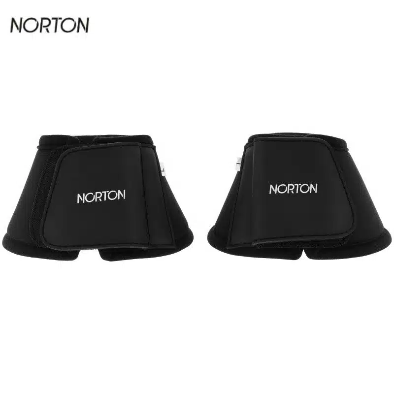 Cloches NORTON néoprène noir 545802 Sellerie Equinoxe Shop