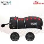 Couverture chauffante et de massage TEC SUPREME Waldhausen Health Care 389001 Sellerie Equinoxe Shop Fuveau Une solution complète associant chaleur et massage pour accompagner le confort musculaire du cheval avant ou après l’activité.