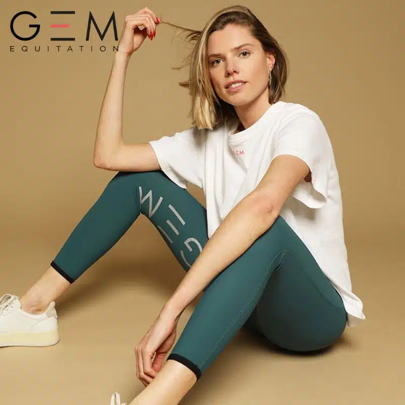 Pantalon d'équitation MAX GEM EQUITATION hiver Paon SS26 Sellerie Equinoxe Shop Fuveau