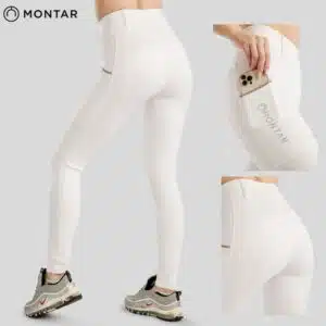 Pantalon d'équitation MoLila Pull On w. Champagne Crystals and Crystals Tape Fullgrip Slate WHITE MONTAR 26225 13 blanc BY SELLERIE EQUINOXE SHOP FUVEAU (2)