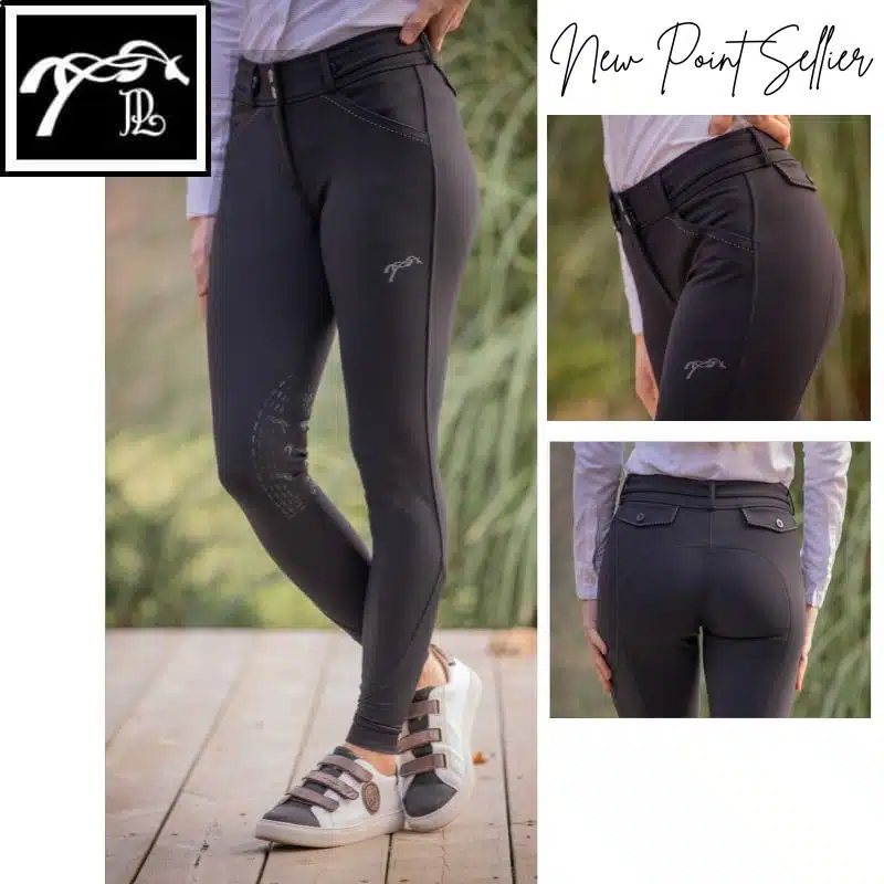 Pantalon d'équitation new point sellier 979924 noir Pénélope Store Sellerie Equinoxe Shop Fuveau
