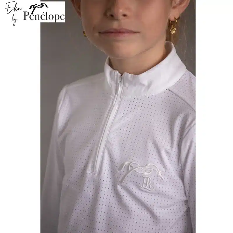 Polo de concours EDEN BY PENELOPE Bruges Mesh équitation enfant 987925 EDEN BY PENELOPE COLLECTION SELLERIE EQUINOXE SHOP FUVEAU