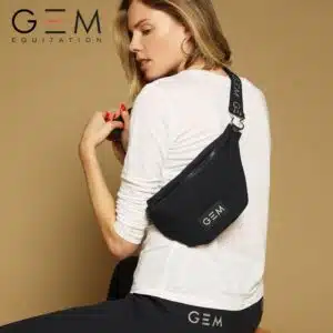 Sac banane Luna noir argent GEM SS26 Sellerie Equinoxe Shop Fuveau Sac banane Luna noir argent GEM SS26 Sellerie Equinoxe Shop Fuveau