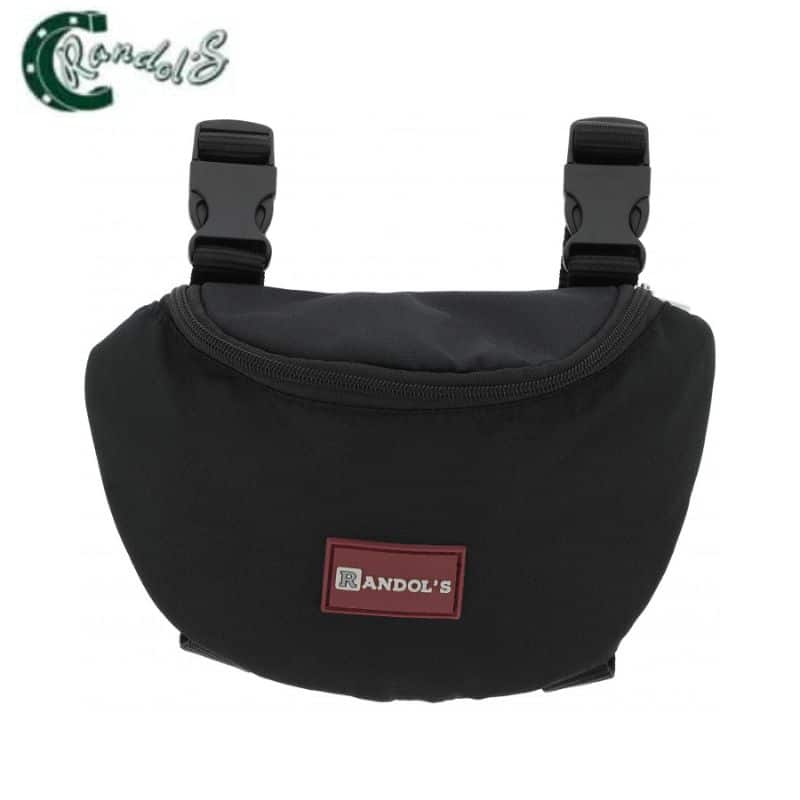 Sacoche de randonnée Western noir RANDOL'S 801005 cheval Sellerie Equinoxe Shop