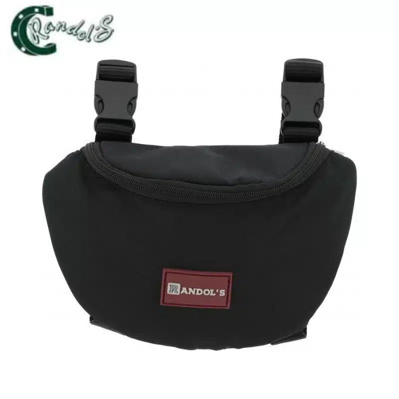 Sacoche de randonnée Western noir RANDOL'S 801005 cheval Sellerie Equinoxe Shop