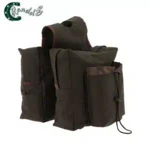 Sacoches Western double Choco RANDOL'S by Sellerie Equinoxe Shop