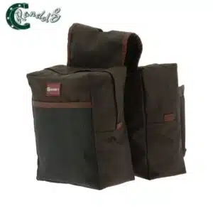 Sacoches Western double Choco RANDOL'S by Sellerie Equinoxe Shop Fuveau