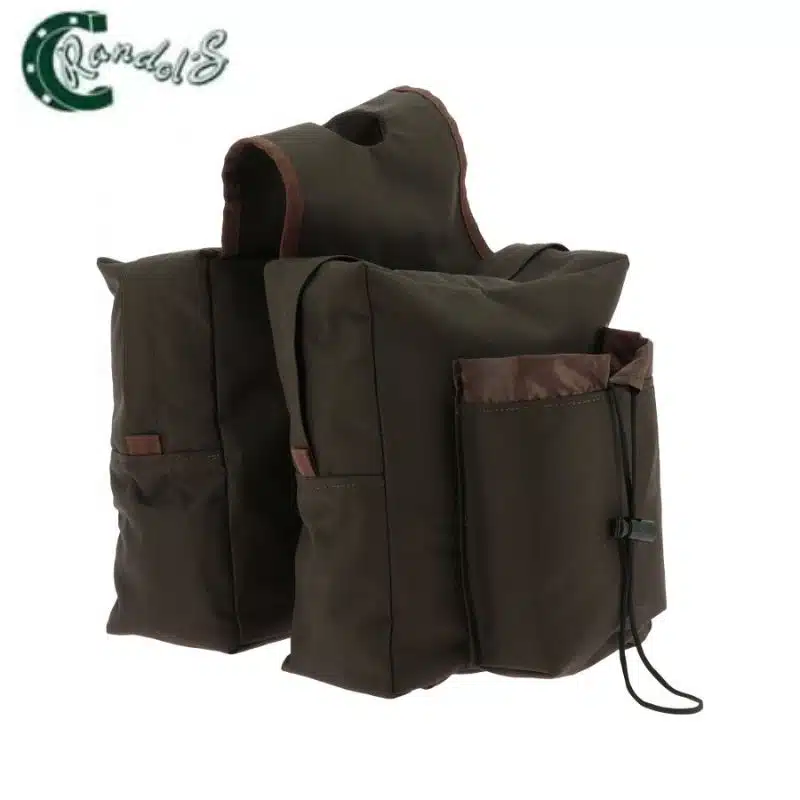 Sacoches Western double Choco RANDOL'S by Sellerie Equinoxe Shop