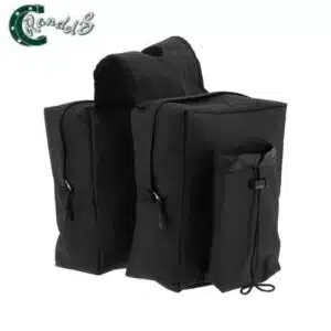 Sacoches Western double noir RANDOL'S by Sellerie Equinoxe Shop