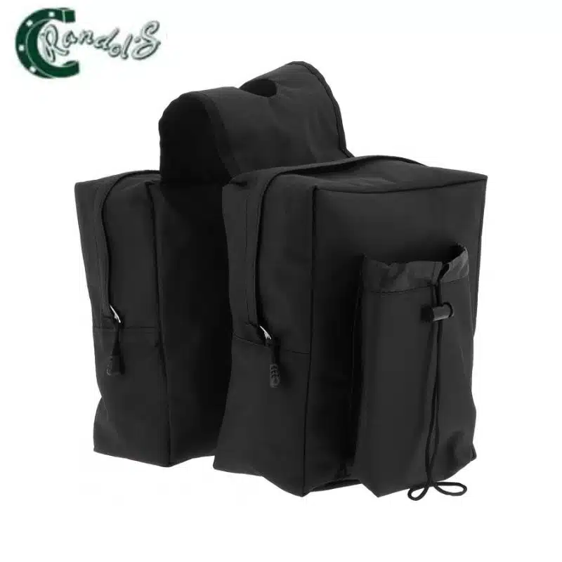 Sacoches Western double noir RANDOL'S by Sellerie Equinoxe Shop