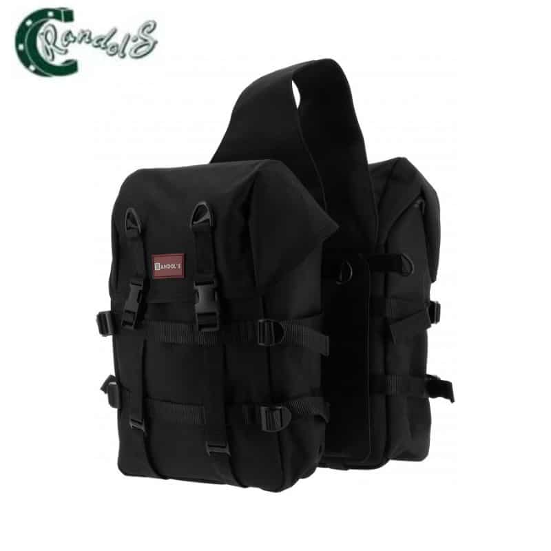 Sacoches arrière de randonnée Grand Voyageur marron RANDOL'S by Sellerie Equinoxe Shop Fuveau