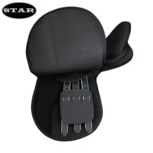 Selle d'équitation mixte STAR noir Sellerie Equinoxe Shop Fuveau