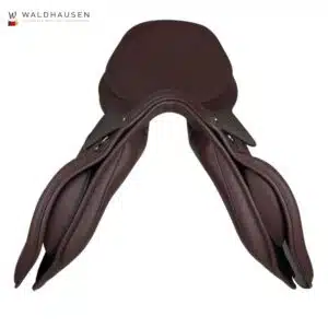 Selle d'obstacle Comfort en cuir havane Waldhausen 521830 Sellerie Equinoxe Shop Fuveau