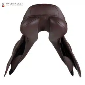 Selle d'obstacle Comfort en cuir havane Waldhausen Sellerie Equinoxe Shop