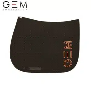 Tapis TEN Noir Néon Orange GEM EQUITATION SS 2026 Sellerie Equinoxe Shop Fuveau Tapis TEN Noir Néon Orange GEM EQUITATION SS 2026 Sellerie Equinoxe Shop Fuveau