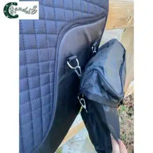 Tapis de Randonnée 4 sacoches Randol's 204482302 avec sacoches arrières amovibles Sellerie Equinoxe Shop Fuveau