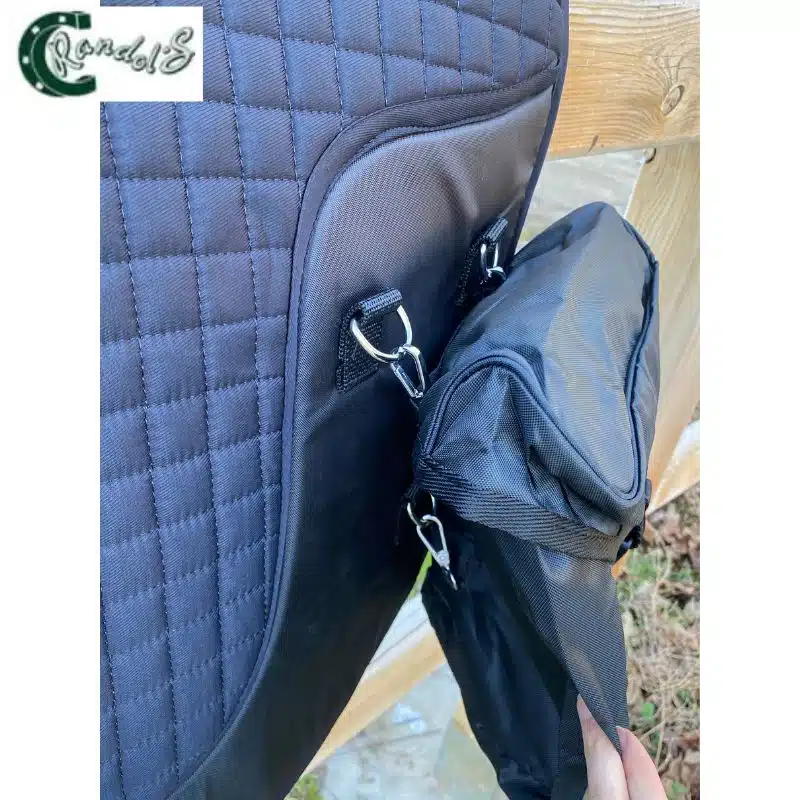 Tapis de Randonnée 4 sacoches Randol's 204482302 avec sacoches arrières amovibles Sellerie Equinoxe Shop Fuveau