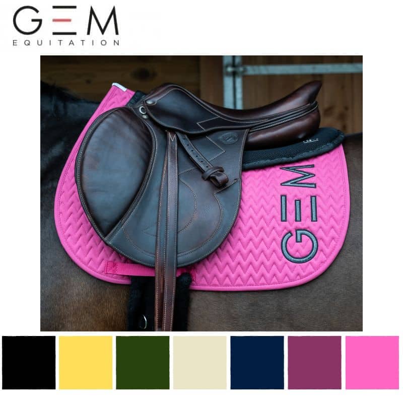 tapis d'équitation TEN SS26 GEM Sellerie Equinoxe Shop Fuveau