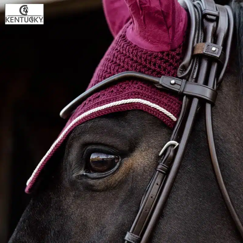 Bonnet Wellington Velvet Bordeaux Kentucky 42626-17 Sellerie Equinoxe Fuveau