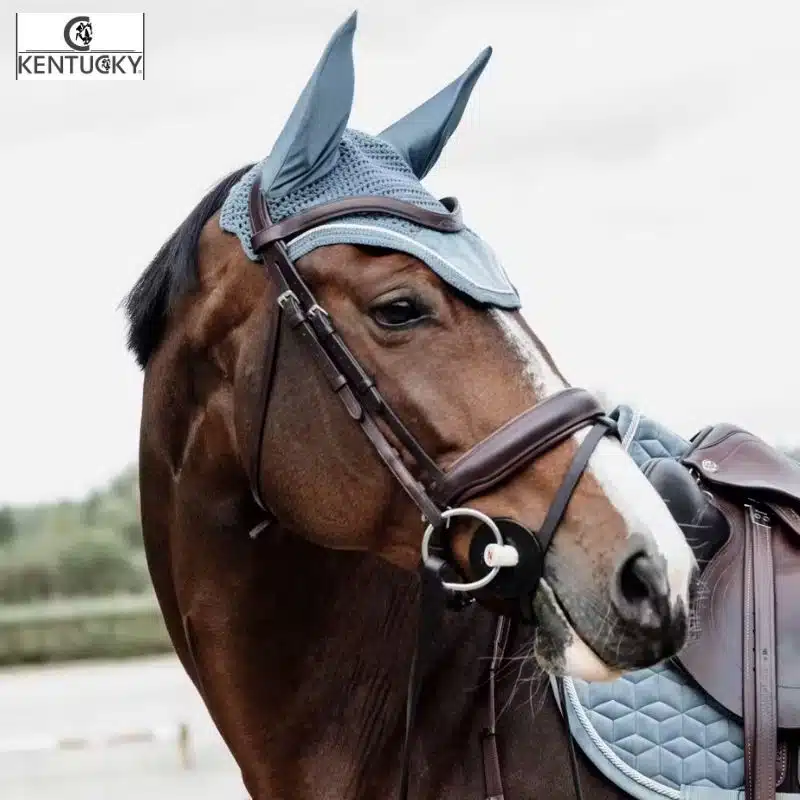 Bonnet Wellington Velvet gris Kentucky 42626-61 Sellerie Equinoxe Fuveau