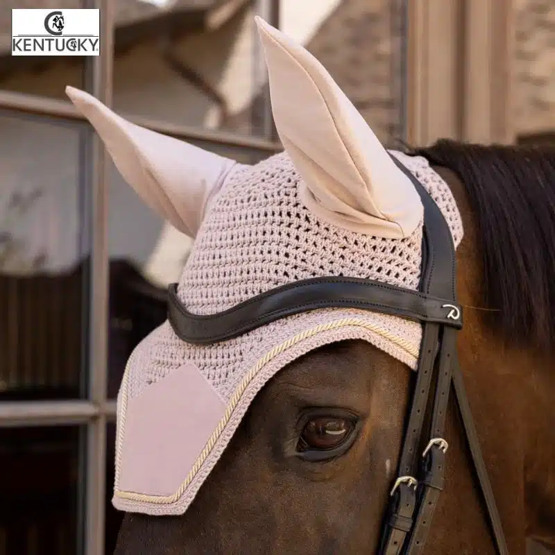 Bonnet Wellington Velvet rose pale Kentucky 42626-50 Sellerie Equinoxe Fuveau