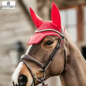 Bonnet Wellington Velvet rouge Kentucky 42626 Sellerie Equinoxe Fuveau