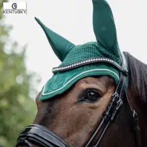Bonnet Wellington Velvet vert foncé Kentucky 42626-73 Sellerie Equinoxe Fuveau