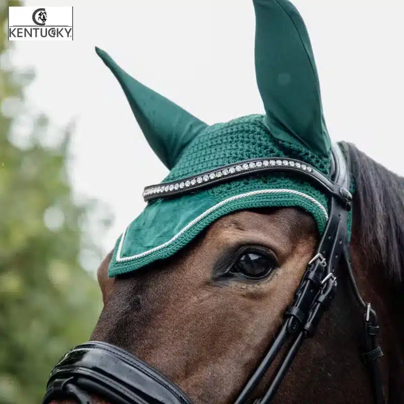 Bonnet Wellington Velvet vert foncé Kentucky 42626-73 Sellerie Equinoxe Fuveau