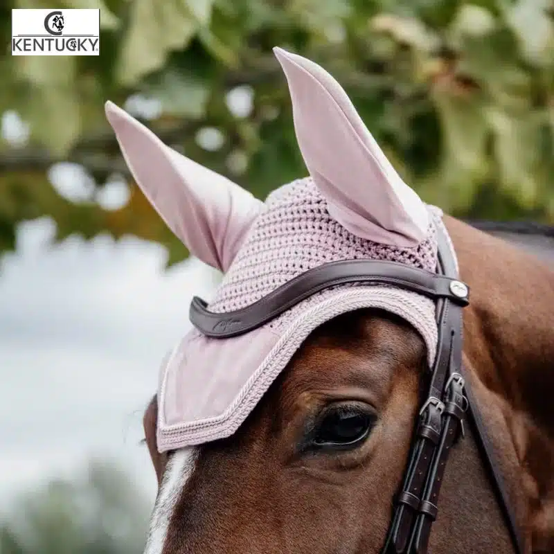 Bonnet Wellington Velvet vieux rose Kentucky 42626-10 Sellerie Equinoxe Fuveau