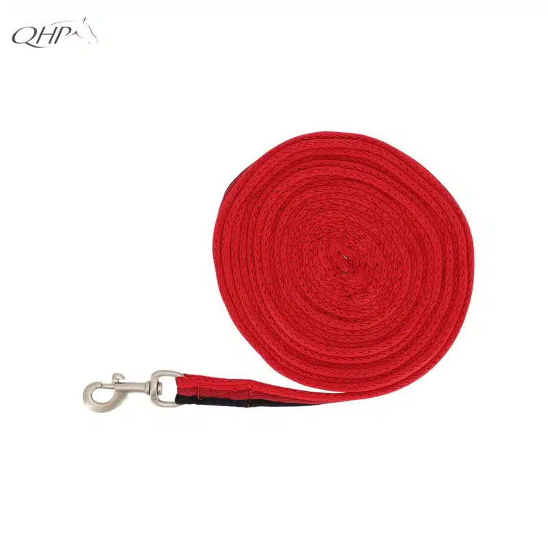 LONDE DE TRAVAIL MATELASSEE ROUGE COLLECTION SUNSET RED QHP SS26 Sellerie Equinoxe Shop Fuveau