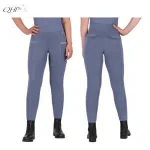 Legging d'équitation Aubree leg grip QHP 8910 SS26 Sellerie Equinoxe Shop Fuveau