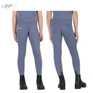 Legging d'équitation enfant Aubree leg grip QHP 8914 SS26 Sellerie Equinoxe Shop