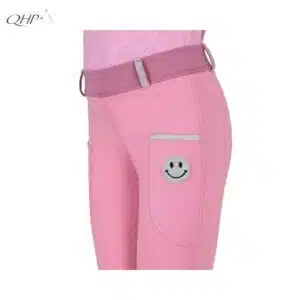 Legging d'équitation enfant Rosalynn Jr full grip QHP 8915 SS26 Sellerie Equinoxe Shop Fuveau