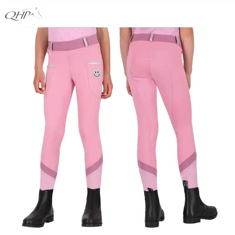 Legging d'équitation enfant Rosalynn Jr full grip QHP 8915 SS26 Sellerie Equinoxe Shop