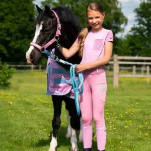Legging d'équitation junior Rosalynn Jr full grip QHP 8915 SS26 Sellerie Equinoxe Shop