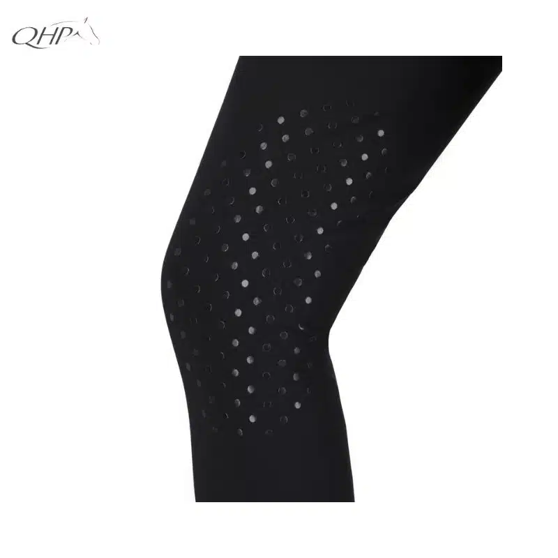 Pantalon d'équitation Oakleigh leg grip QHP 8909 noir SS26 Sellerie Equinoxe Shop