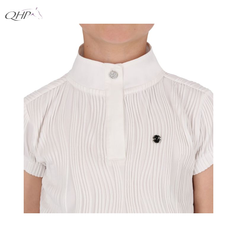 Polo de concours Kynlee Junior QHP 8925 SS26 Sellerie Equinoxe Shop Fuveau