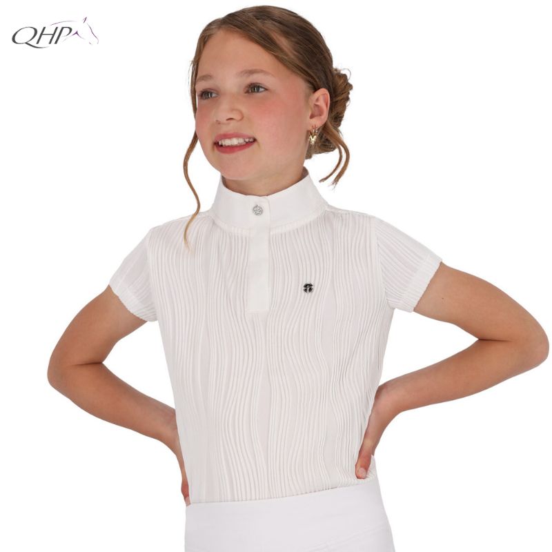 Polo de concours Kynlee Junior QHP 8925 SS26 Sellerie Equinoxe Shop