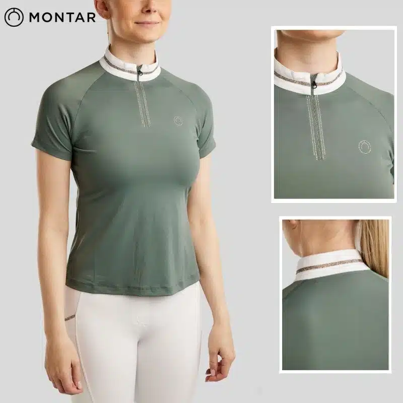 Polo de concours à strass MoLila CT2620 vert jade Strass Champagne SS26 MONTAR Sellerie Equinoxe Shop Fuveau Polo de concours à strass MoLila CT2620 vert jade Strass Champagne SS26 MONTAR Sellerie Equinoxe Shop Fuveau