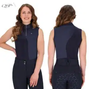 Polo d'équitation sans manches Aubree QHP 8920 SS26 Sellerie Equinoxe Shop Polo d'équitation sans manches Aubree QHP 8920 SS26 Sellerie Equinoxe Shop