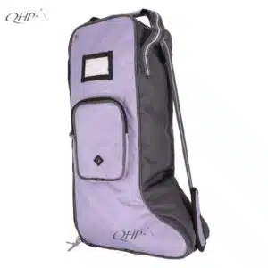 Sac à bottes QHP Collection SS26 Lavender haze mauve Sellerie Equinoxe Shop