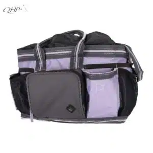 Sac de pansage QHP Collection SS26 Lavender haze mauve Sellerie Equinoxe Shop Sac de pansage QHP Collection SS26 Lavender haze mauve Sellerie Equinoxe Shop