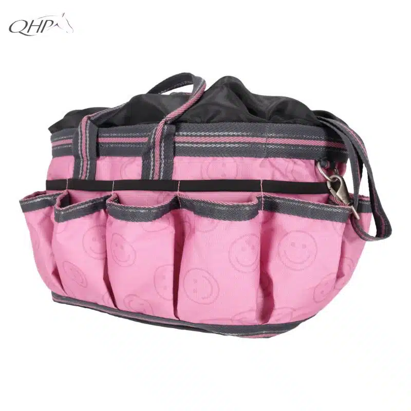 Sac de pansage QHP Collection SS26 Rose Cheery Pink Sellerie Equinoxe Shop