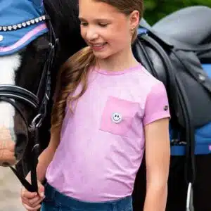 T-shirt de sport Rosalynn Junior bleu QHP 8932 pink SS26 Sellerie Equinoxe Shop T-shirt de sport Rosalynn Junior bleu QHP 8932 pink SS26 Sellerie Equinoxe Shop